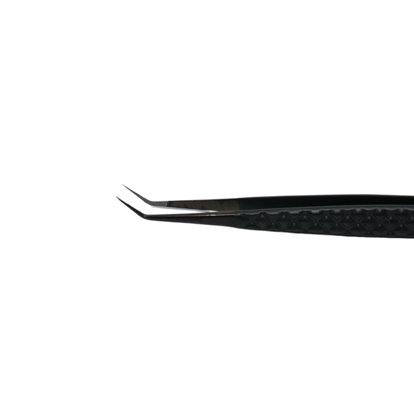 Пинцет для ресниц №1 Black  black-pin-1 фото