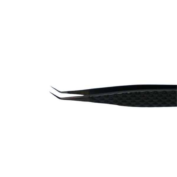 Пінцет для вій №1 (тонкий) Black  black-pin-1-ton фото