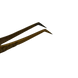 Пінцет для вій №1 Gold P-1-GOLD фото 3