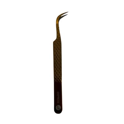Пінцет для вій №3 Gold P-3-GOLD фото
