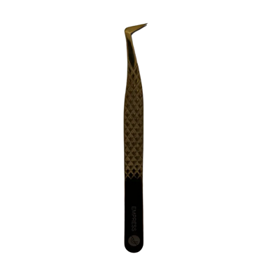 Пінцет для вій №4 Gold P-4-GOLD фото