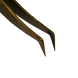Пінцет для вій №4 Gold P-4-GOLD фото 3