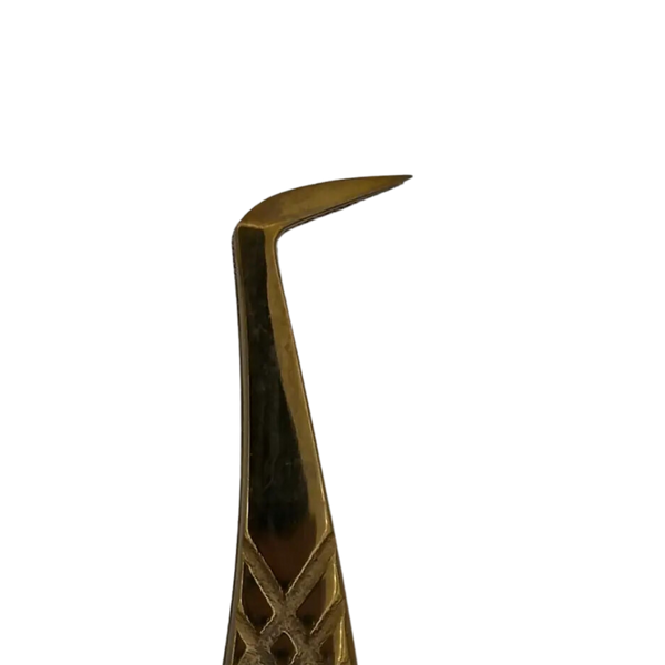 Пінцет для вій №7 Gold P-7-GOLD фото
