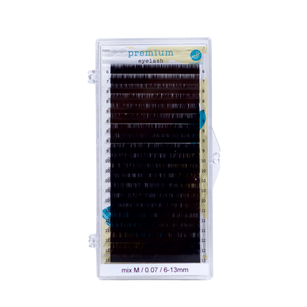 Вії mix Easy fan (C, D, L, M) 6-13 mm VII-MIX-EASY-EMP фото